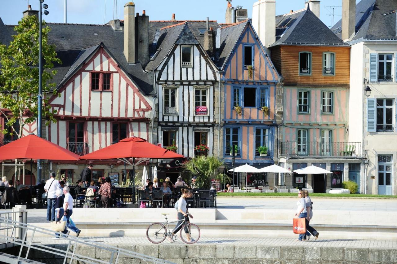 Grand Appartement De Standing Avec Terrasse Vue Port Au Centre De Vannes Luaran gambar