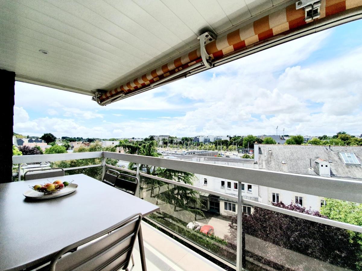 Grand Appartement De Standing Avec Terrasse Vue Port Au Centre De Vannes Luaran gambar