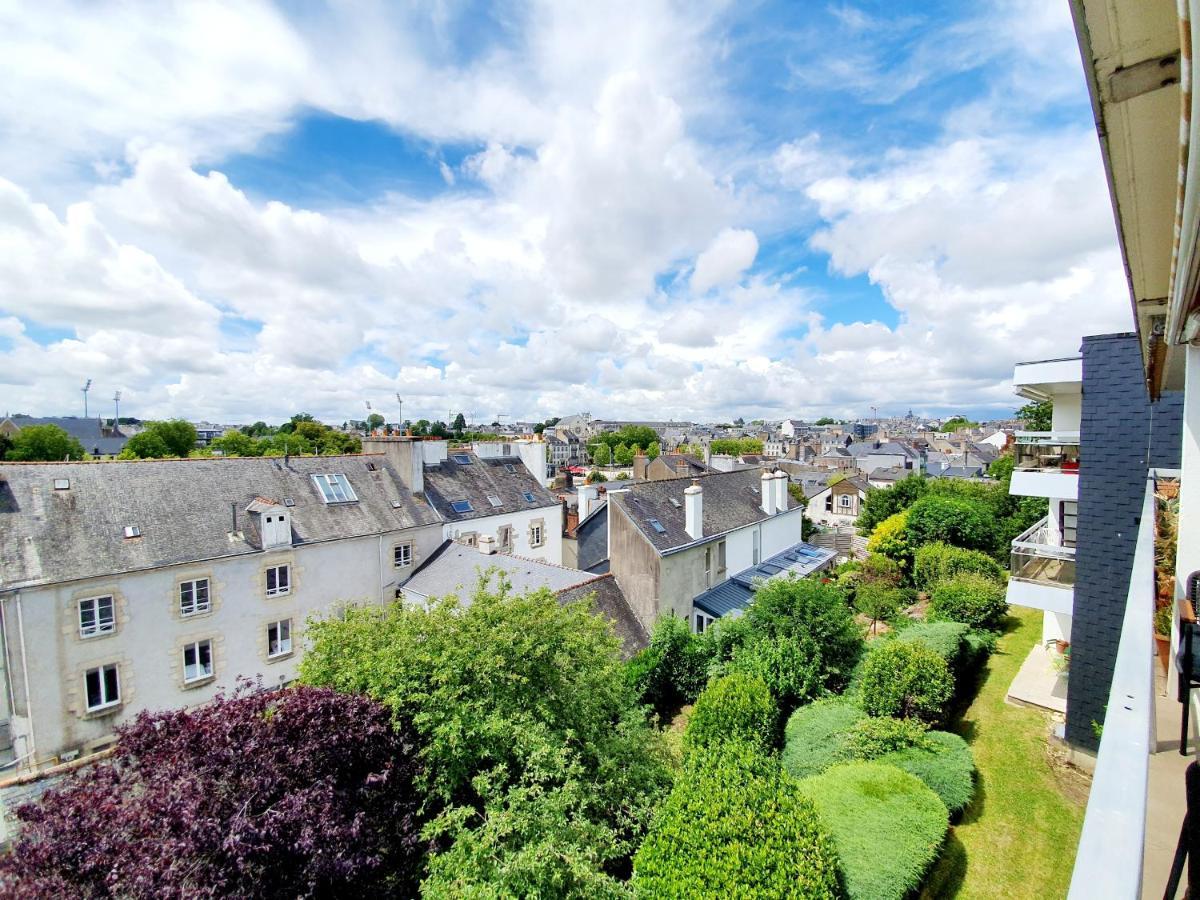 Grand Appartement De Standing Avec Terrasse Vue Port Au Centre De Vannes Luaran gambar